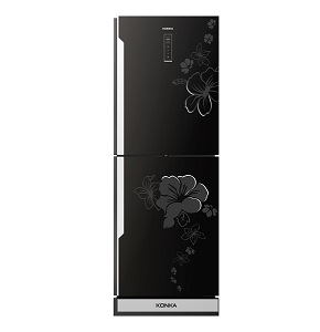 KONKA Refrigerator-KRT-315EGB-Black